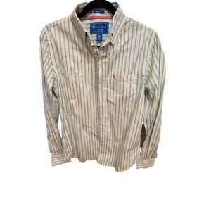 Abercrombie Fitch Shirt Mens Muscle Button Down Stripe